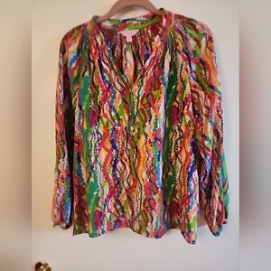 Lilly Pulitzer Elsa Silk Blouse